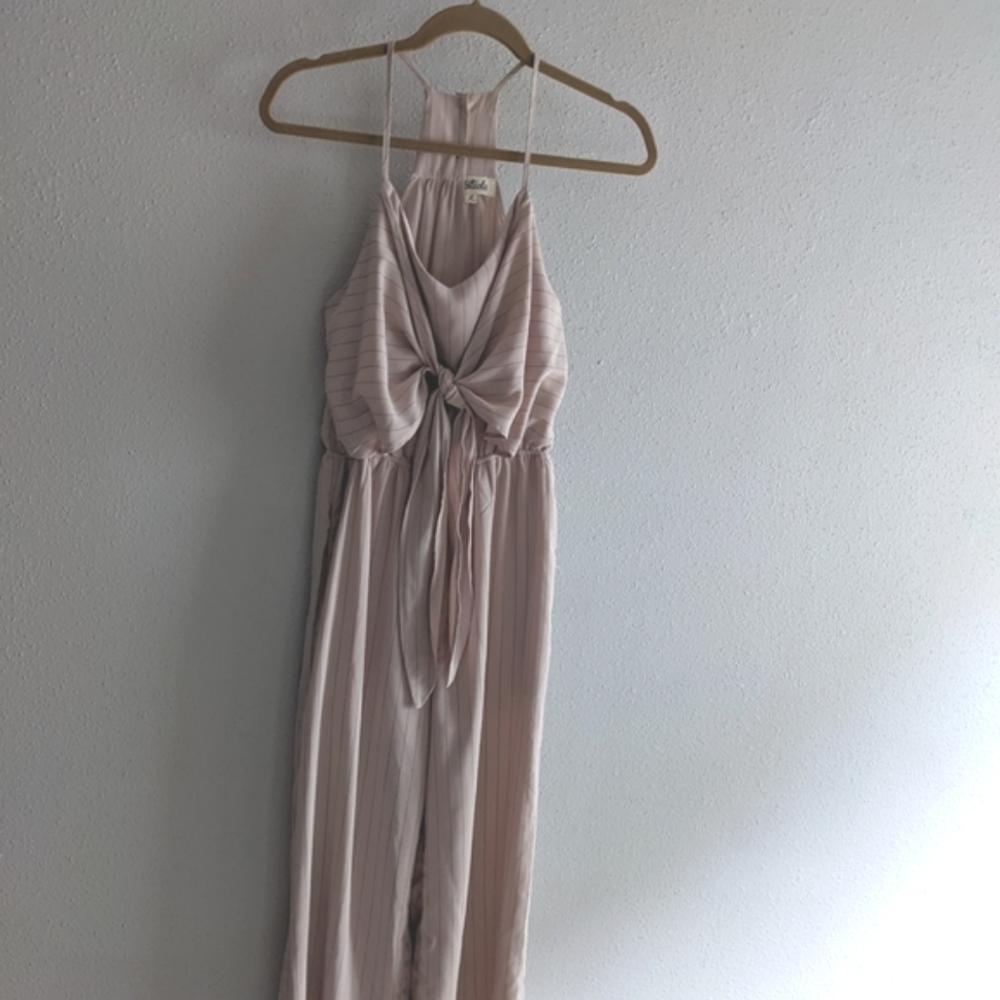 Listicle blush dressy jumpsuit
